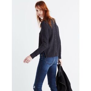 Madewell Backroad Button-Back Sweater